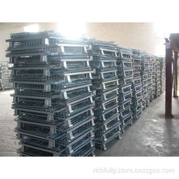 Steel Zinc Folding Storage Cage
